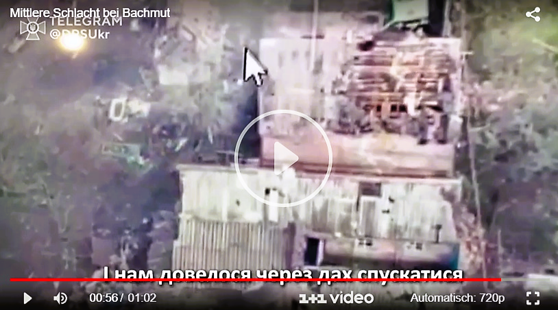 Häuserkampf! Dramatisches Nahkampf-Video aus Bachmut! Ukrainische Verteidiger befreien sich aus Umkreisung durch die Russen!