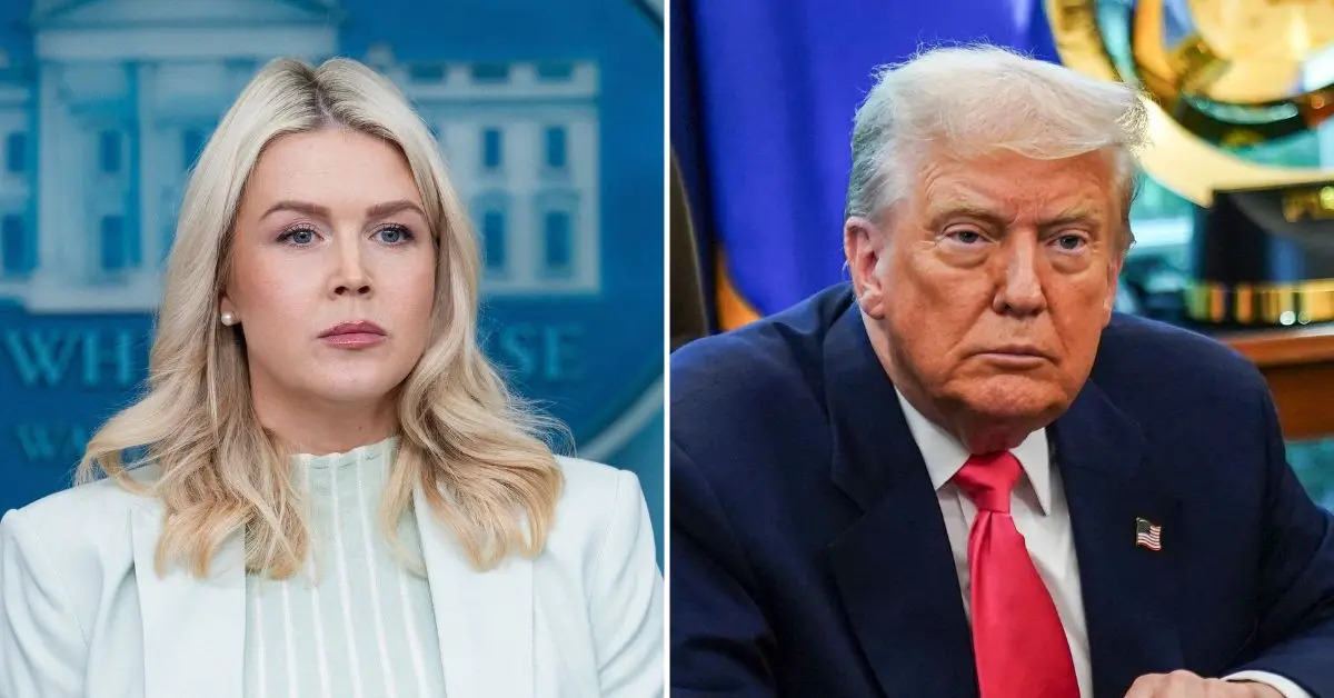 Karoline Leavitt's 'I'm No Longer on His Political Team' Remark Sparks Rumors at the White House