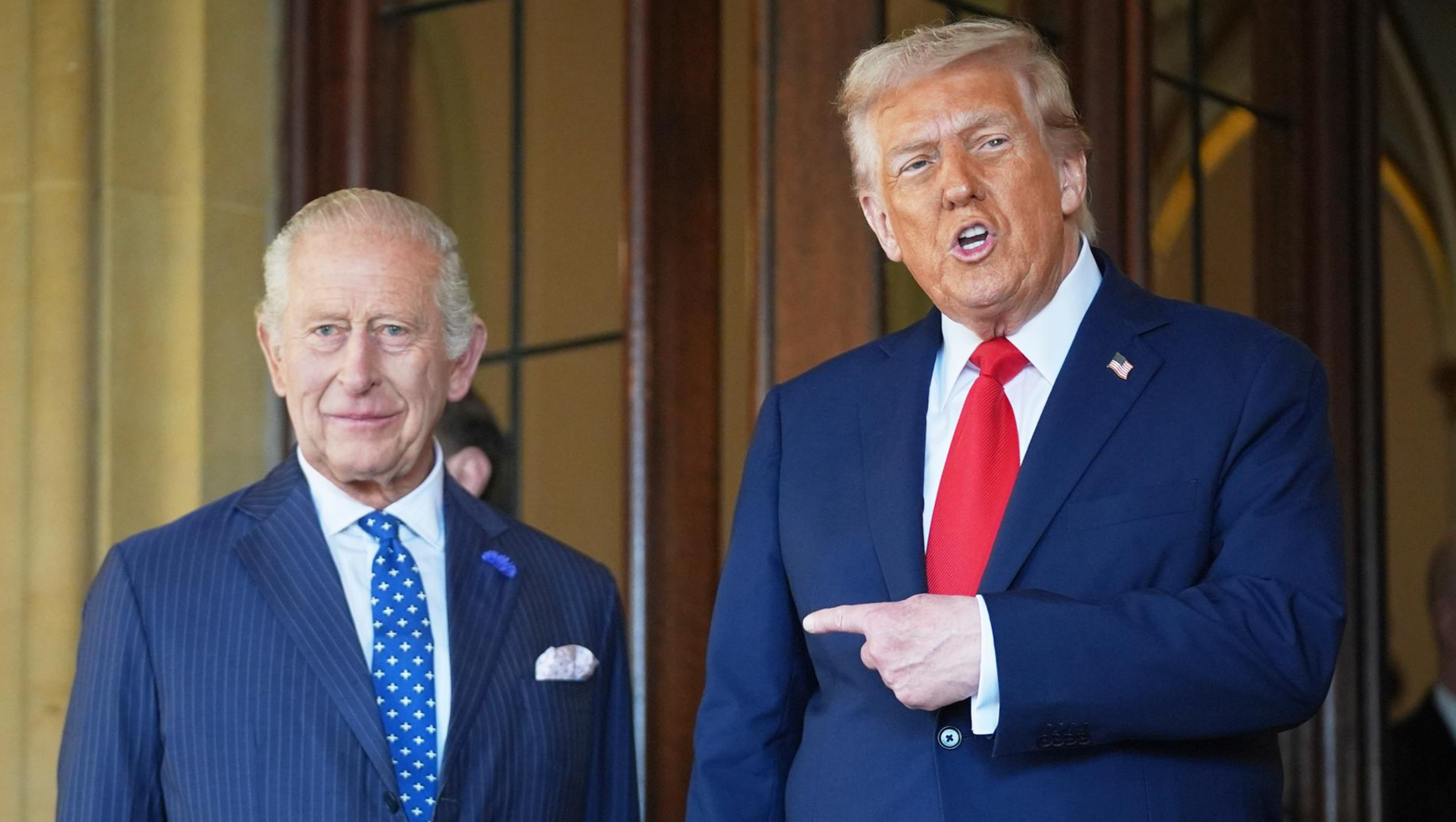 Trump Claims Distant Link to King Charles — Now Eyeing Buckingham Palace!