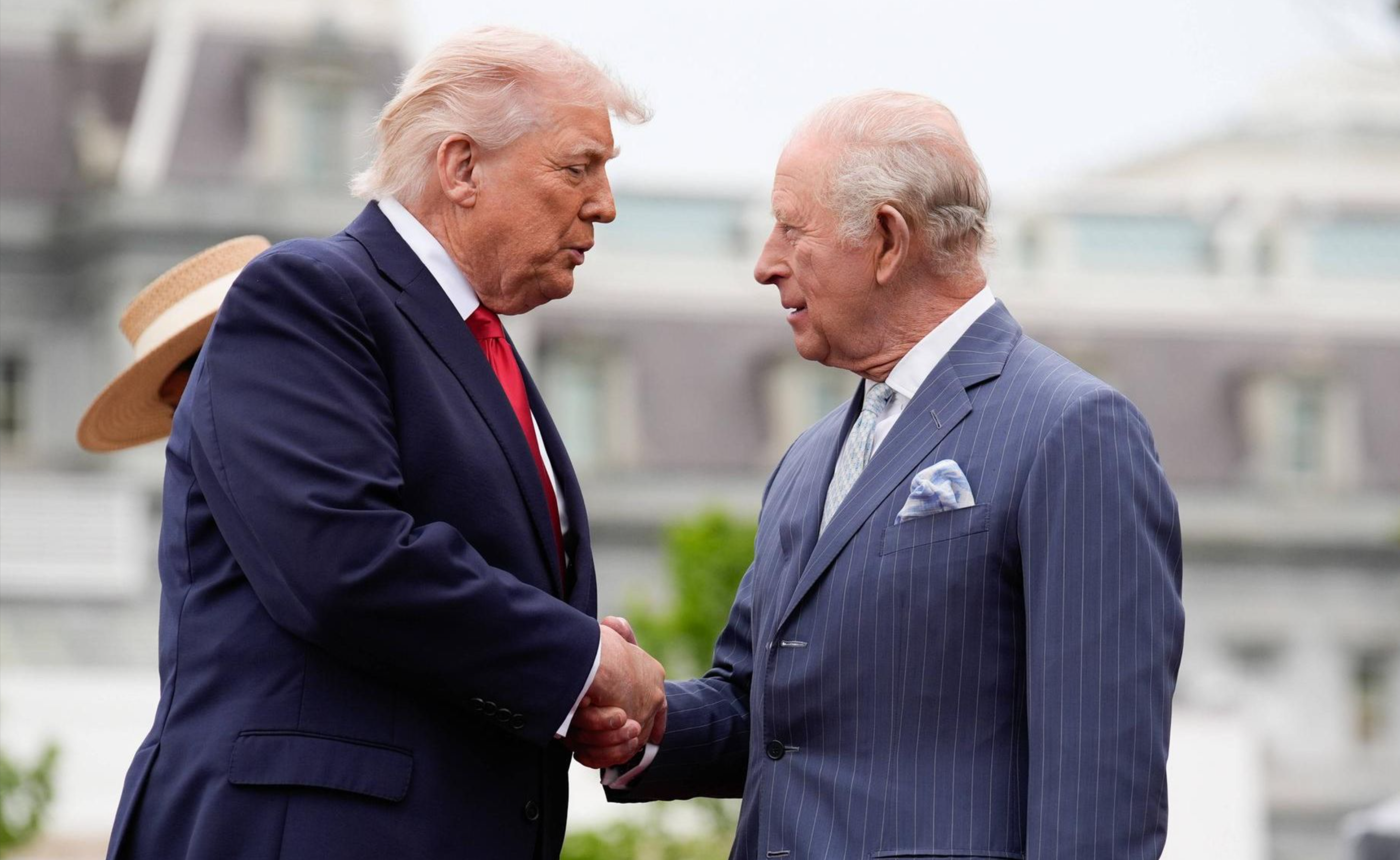 Trump Claims He's Related to King Charles — Now He Has His Eyes on Buckingham Palace!